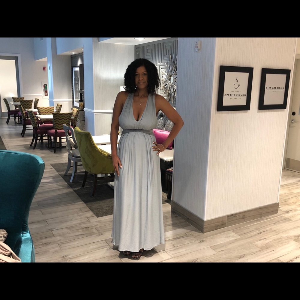 Ice Green Maxi Dress - Picture 3 of 3